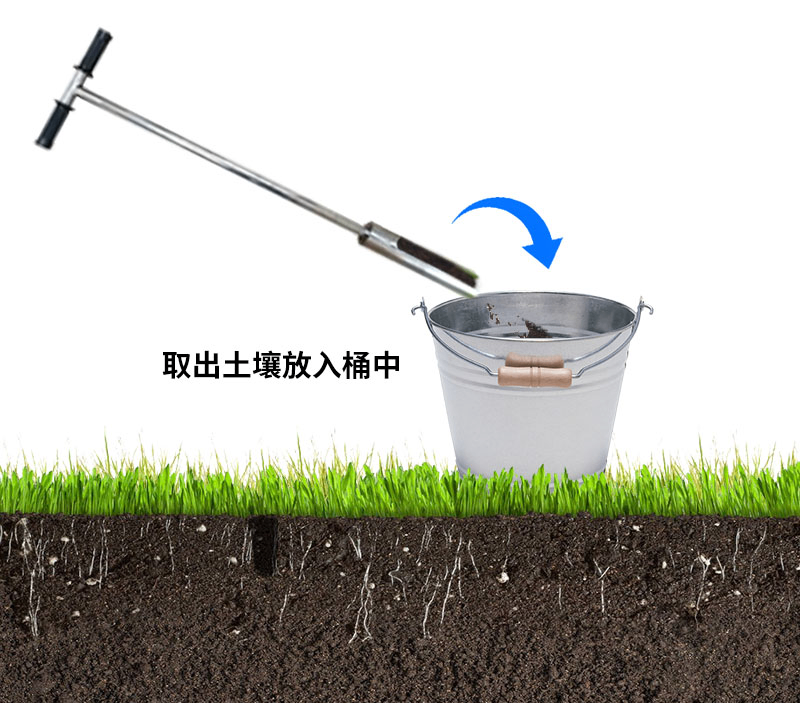 管式土壤含水率監測站