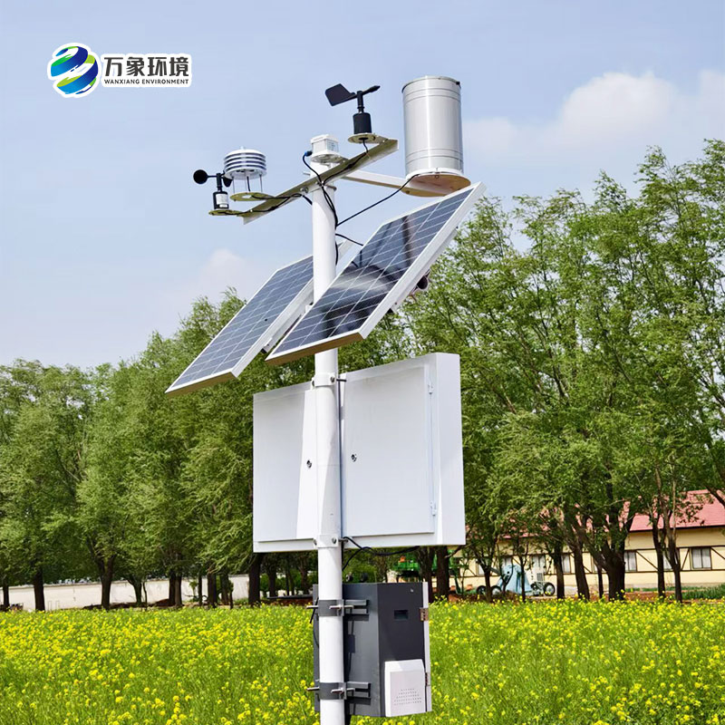 諸城氣象局煙草站，農業氣象站安裝
