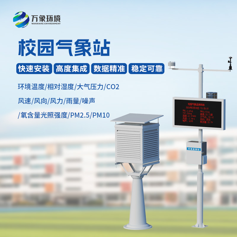 校園自動氣象觀測系統——校園安全與活動保障工具